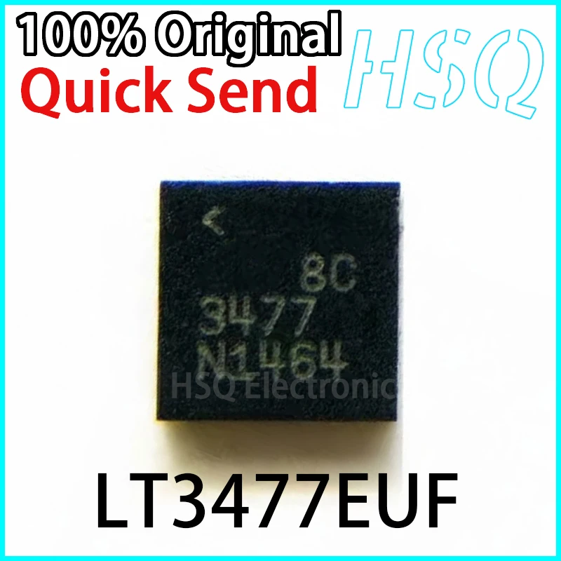 1PCS New LT3477EUF Silk Screen 3477 Package QFN-20 DC-DC Regulator Chip in Stock