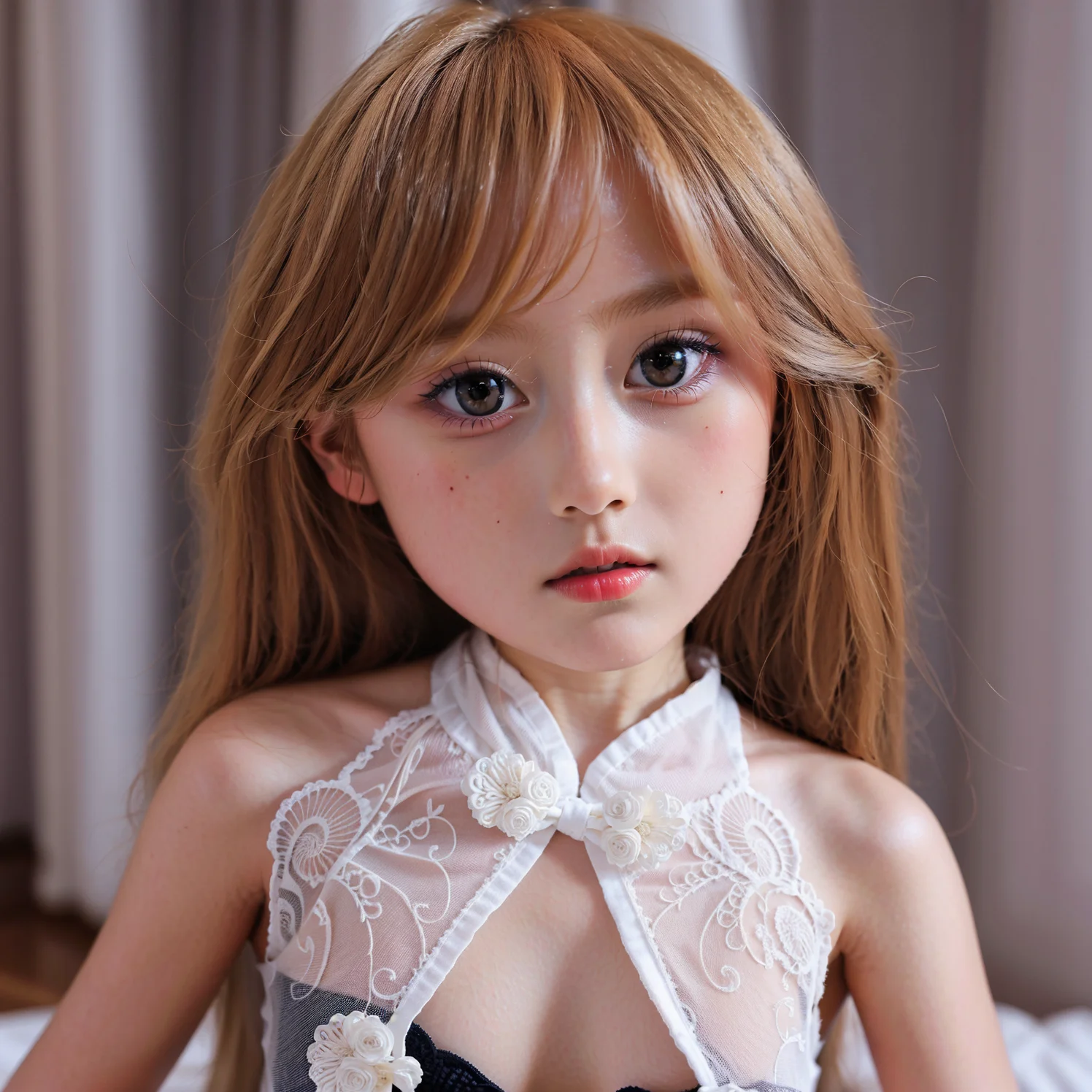 

Small Realistic Silicone Mini Doll Soft Anime Action Figure Doll Soft Real Skin Touch Feeling