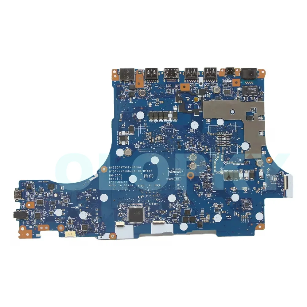 NM-D601 with CPU: R5-5600H R7-5800H GPU: RTX3050/3050Ti for Lenovo Legion 5-15ACH6 laptop motherboard 5B21C41692 5B21C41688