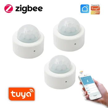 Zigbee 3.0 sensore di movimento Tuya Mini sensore di movimento interruttore PIR sensori intelligenti per il corpo umano compatibili con Tuya Smart Life Home Alexa