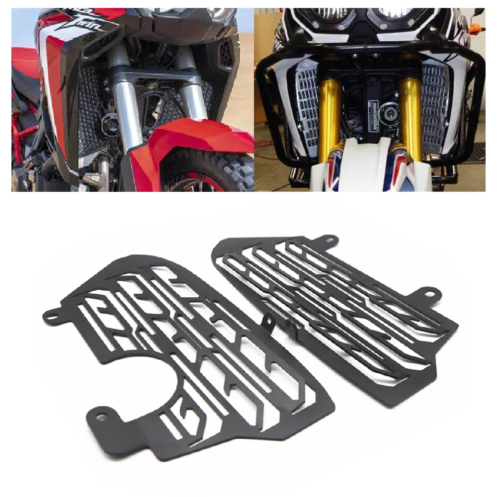 

Fit for Honda CRF1000L CRF 1000L Africa Twin ADV Sports 2016-2020 Motorcycle Radiator Guard Front Cooler Grille Protector Cover