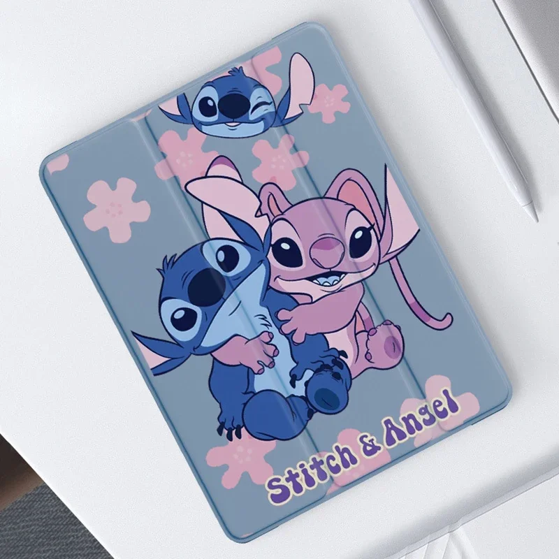Stitch Per iPad Custodia Fonda ipad Air 4 5 10.9in M2 M3 Pro 4 5 6 12.9in M4 Tablet Cover Ipad 7 8 9 10 10.2in A16 11in Tablet Cover