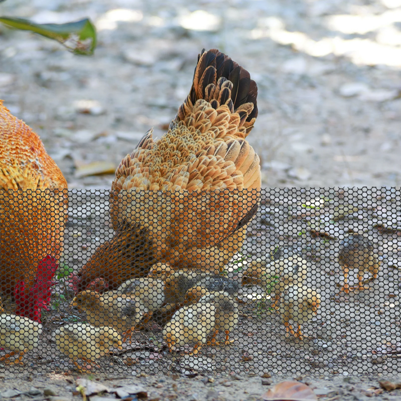 

Garden Fence Plastic Mesh Netting Fencing Gardening Animal Barrier Baby Chicken Wire