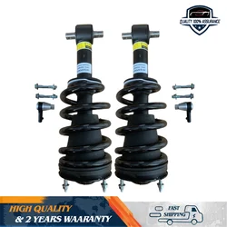 Pair Front Shock Struts w/Magne Spring Absorber Assys For Cadillac Escalade Chevy Tahoe GMC Yukon Avalanche 15909491 580-431