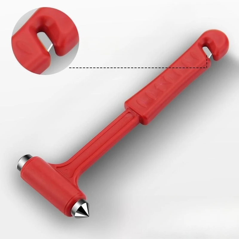 Mini Car Safety Hammer Vehicle Escape Hammer Window Breaker Tool Multi-Functional Fire Rescue Hammer view 5