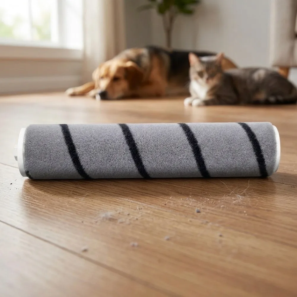 For Dreame R10 for Pro R20 Wet Dry For Vacuum Cleaner Compatible Microfiber Roller Brush for Hard Floor Cleaning and Pet Hair