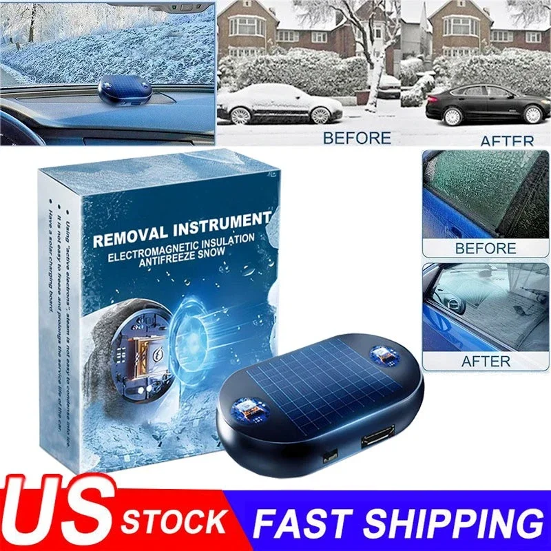 

Новое портативное электромагнитное устройство для удаления снега с автомобиля 2026 года, антифриз, размораживатель