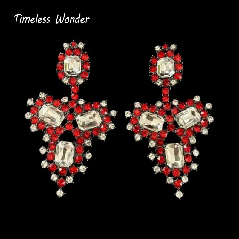 

Вневременные серьги-клипсы Wonder Fancy Zircon Geo для женщин, дизайнерские ювелирные изделия, роскошный редкий топ в стиле панк, размер 4370