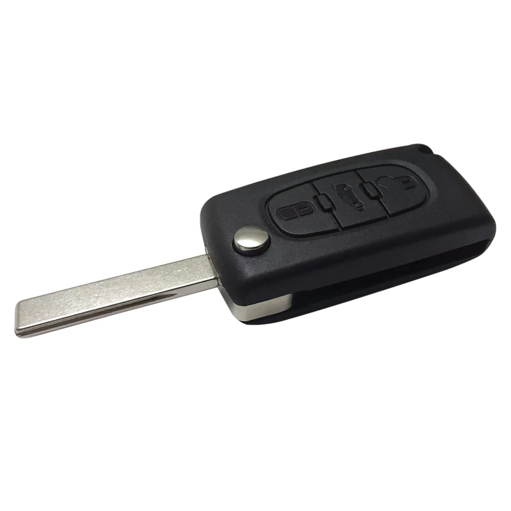 

Откидной чехол для дистанционного брелока с 3 кнопками, подходит для Peugeot Expert Citroen Dispatch Fiat Scudo Toyota ProAce 2016 2015 2014 2013