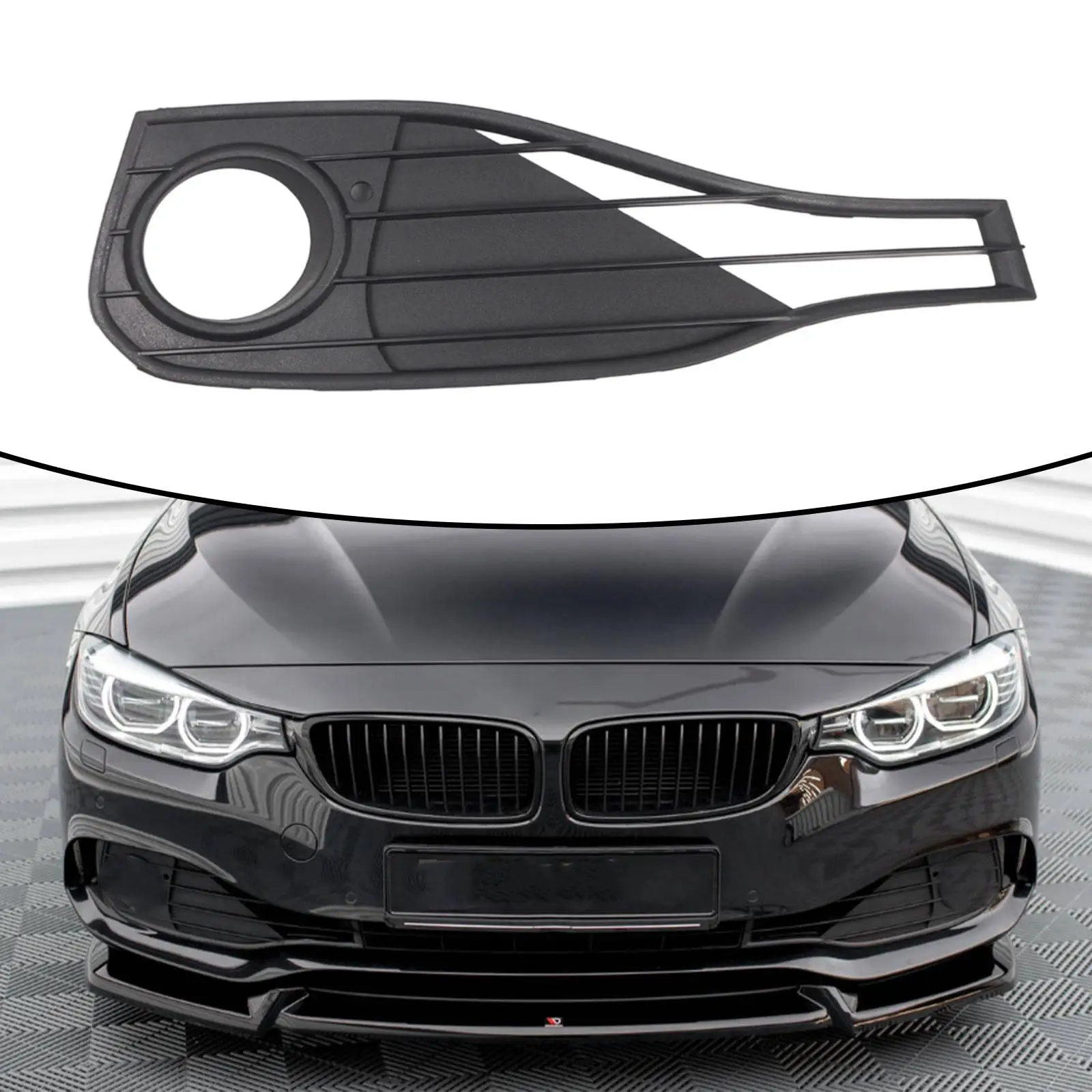 

Right Fog Light Trim Great Car Accessories Direct Replaces Lamp Bezel Fog Light Grille Cover for BMW 4 Series F36 14-20