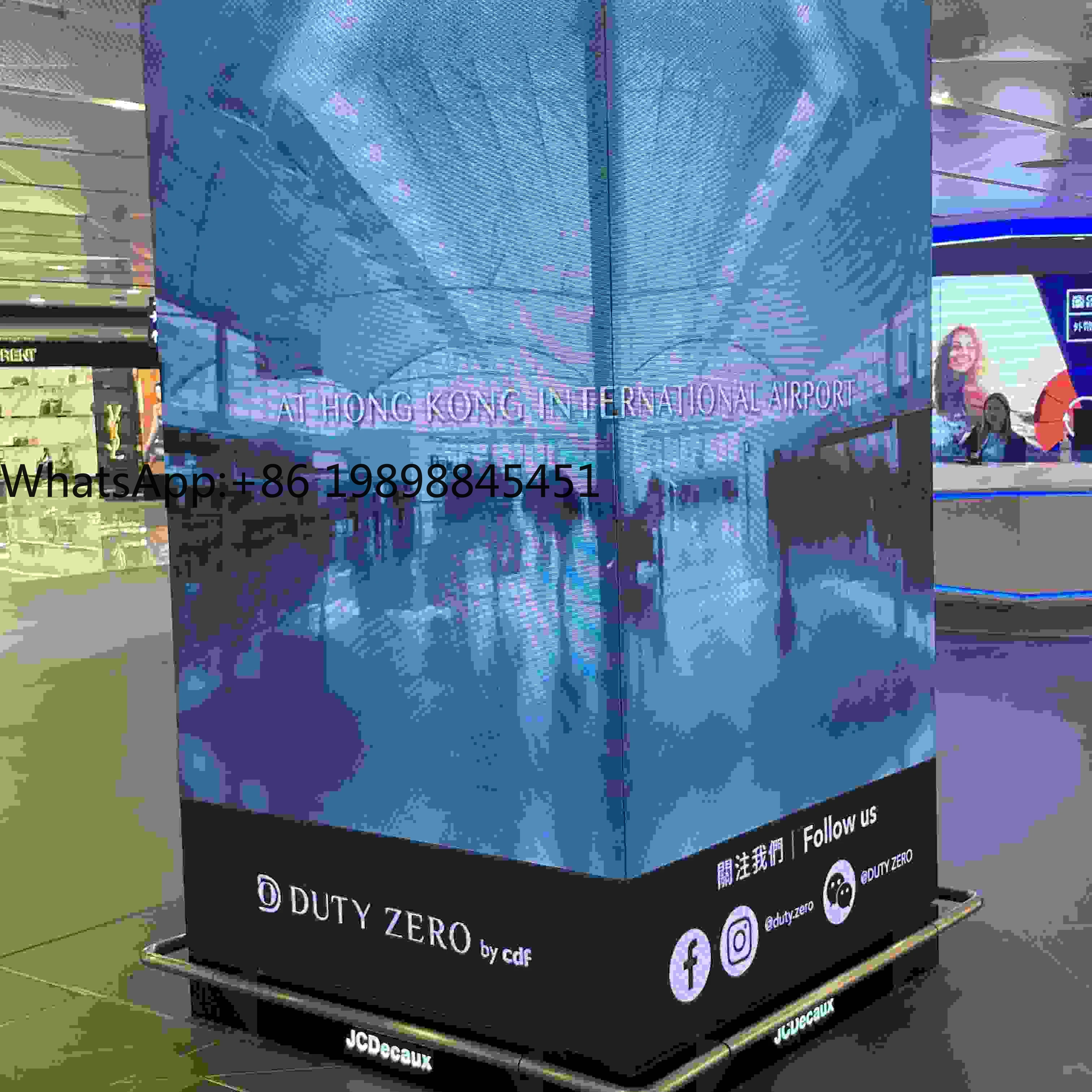 شاشة عرض LED خارجية مقاومة للماء IP65 عالية السطوع لإعلان الملعب والرياضة #1