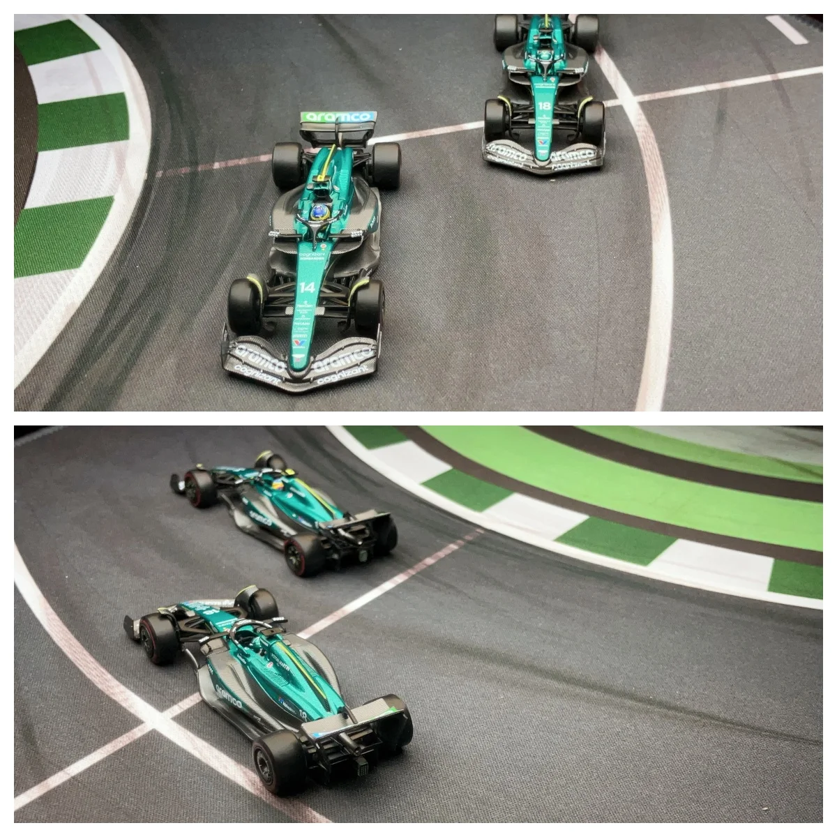 MINI GT 1/64 AMR24 NO.14 NO.18 フェルナンド・アロンソ ランス・ストロール F1 ダイキャストモデルカーコレクション