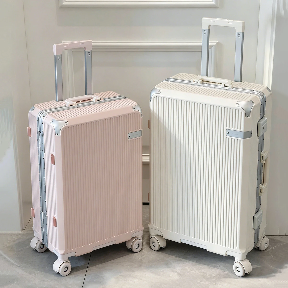 Large Size 20/24/28 Inch Travel Suitcase 32 Inch PC Material Trolley Luggage Carrier On Brake TSA Lock For Cabin Trip Case Bag