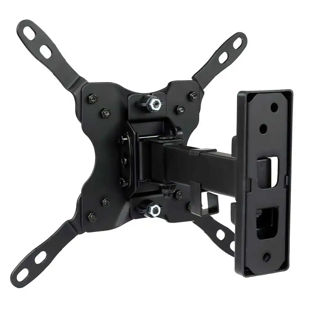 TooQ LP2042TNL-B Tilt and Swivel Wall Mount for Monitor TV LED from 13 to 42 Inches Angle Adjustable to -12º Black