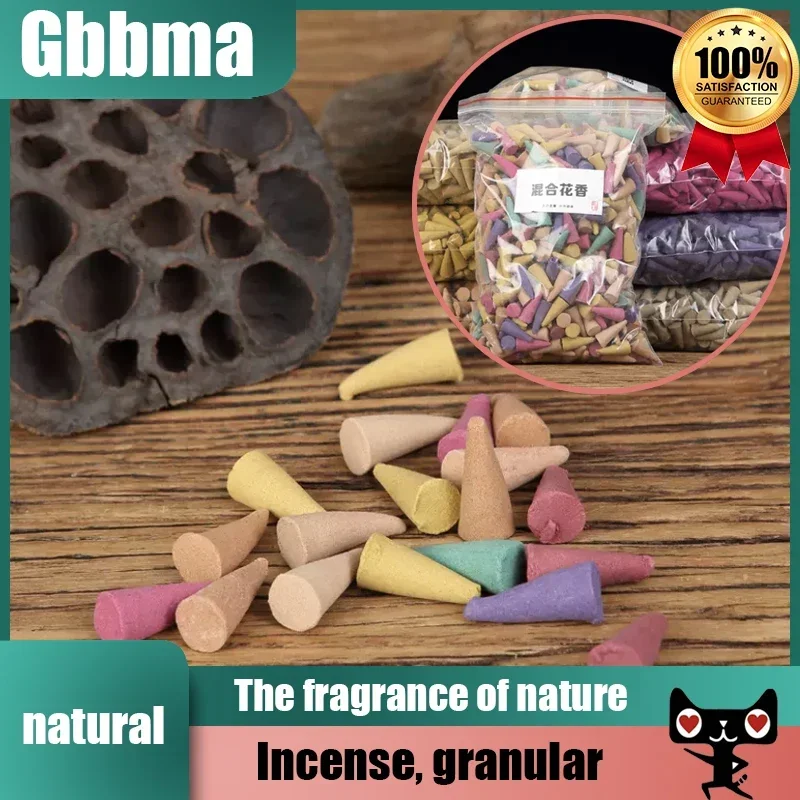 GBBMA sandalwood incense The smell of flowers Blend the aromas Incense cones， use in the yoga Indoor aromatherapy Meditate