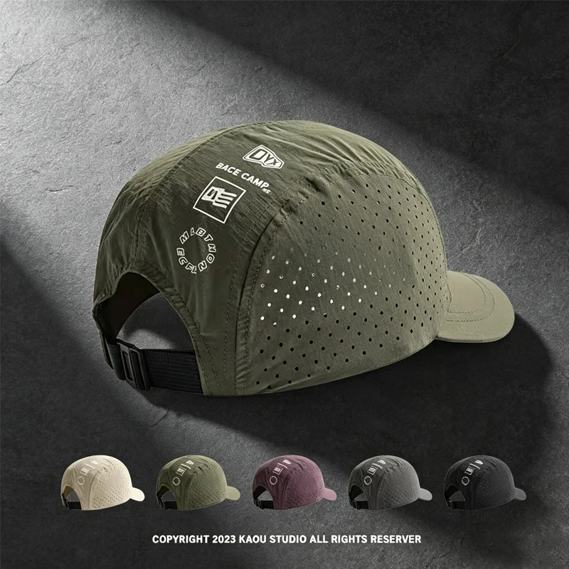 Short Brim/' Quick-Drying //Mesh Baseball Cap Breathable Lightweight UV Protection Sunshade for Men Women Couples Outdoor Hiking