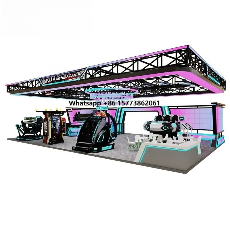 VR Theme Park Virtual Reality 9D Arcade Games Simulator VR Gaming Outdoor Amusement Park 12D Game Machine Kids Indoor Playground