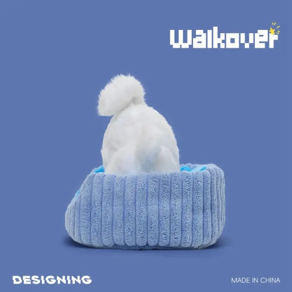 ตุ๊กตาสัตว์น่ารักสำหรับเด็ก คาปิบาร่านอน ตกแต่งบ้าน พร้อมรัง แมวสีดำ ตุ๊กตาขนนุ่มน่ากอด คาวาอี้ ลูกแมว ลูกสุนัขนอน