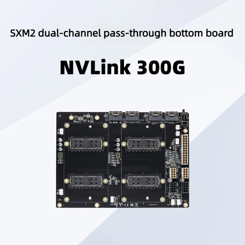 V100 SXM2 Dual Card Direct Access 300GNVLink Interconnection Aom-sxmv Simplified