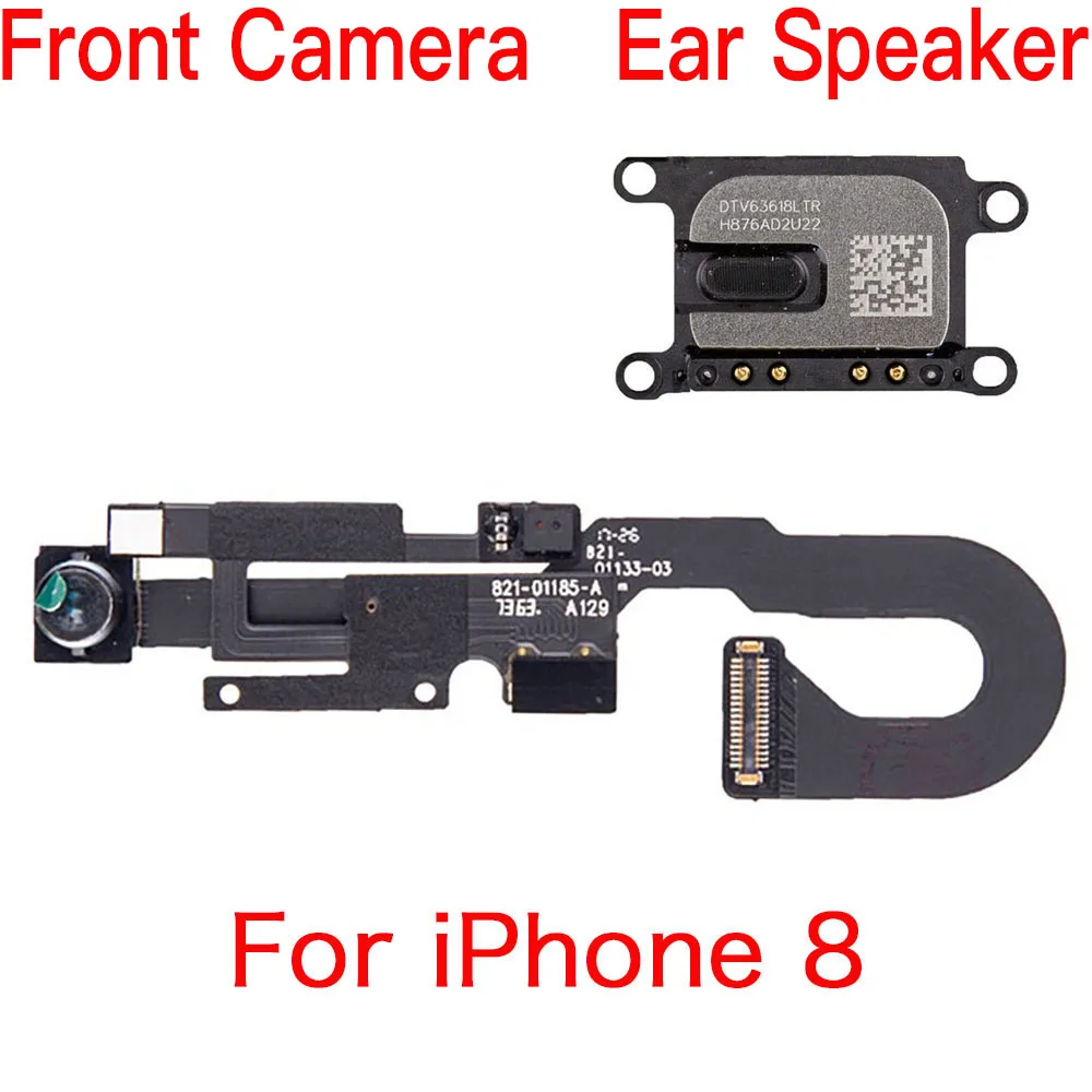 Ear Speaker + Front Camera Flex Cable For iPhone 7 7Plus 8 8 Plus X XR XS MAX Replacement