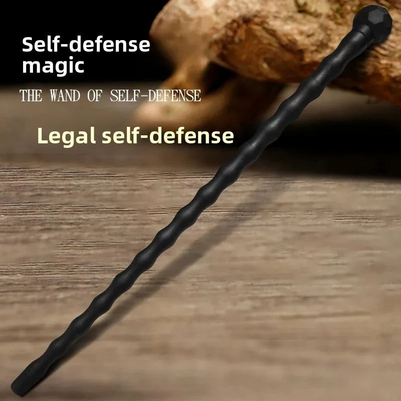 Solid Wood Rattan Escrima Stick Martial Arts Car‑mounted Self‑defense Training Gear