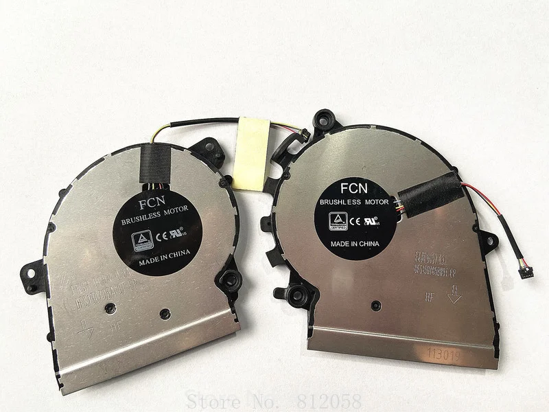 Imagem -01 - Ventilador da Cpu do Portátil Gpu para Lenovo Yoga 53014ikb 530-14arr Flex 6-14ikb Ventilador de Refrigeração Dfs150705af0t Fkgh Dfs150705br0t Fkjh Novo ventilador da cpu do portatil gpu para lenovo yoga 53014ikb 530 14arr flex 6 14ikb ventilador de refrigeracao dfs150705af0t fkgh dfs150705br0t fkjh novo 01