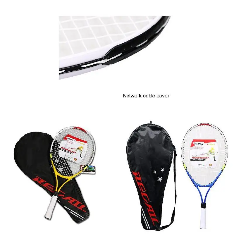 

Kids Junior Children Sports Tennis Racket Aluminum Alloy PU Handle Tennis Racket
