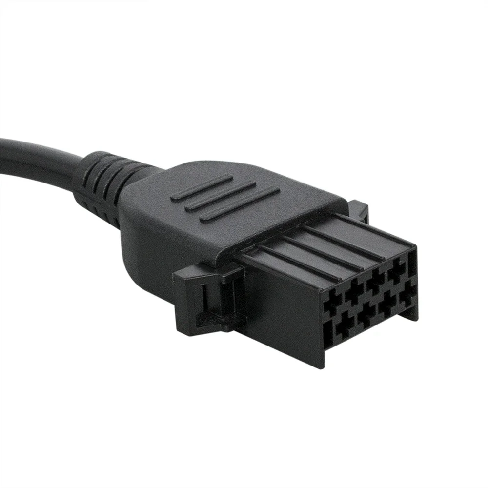 Adaptador OBD2 8 P para Volvo, Cable convertidor OBD de 8 pines, conector de Diagosis de alta resistencia, conectores de diagnóstico de coche para