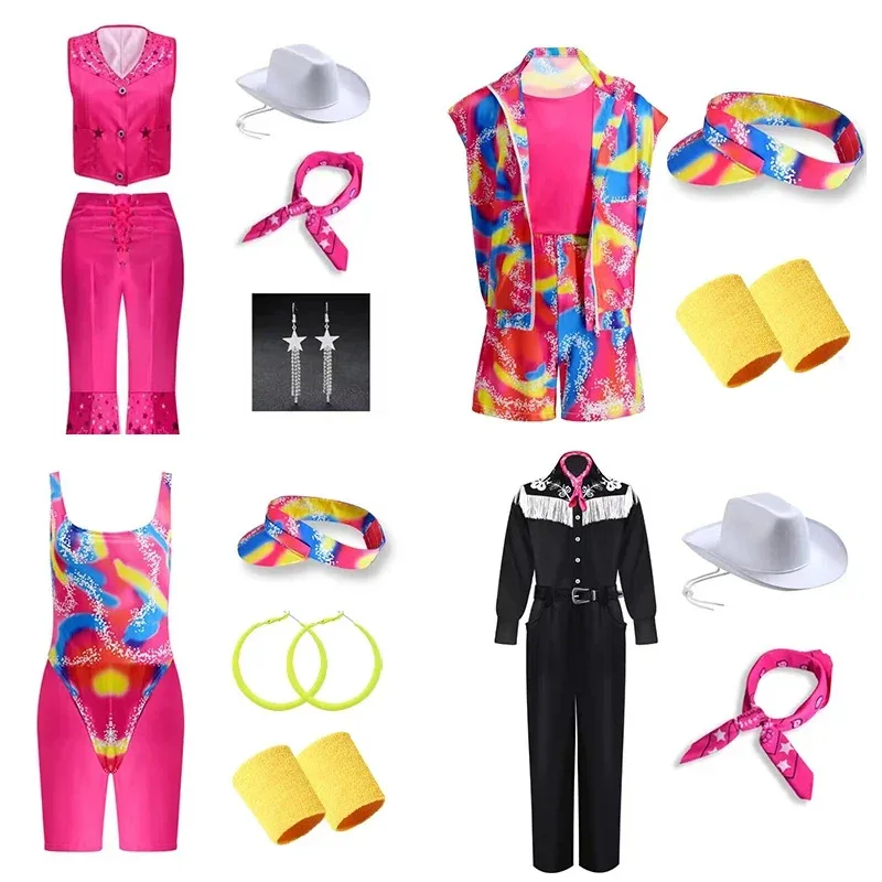 أأ ★ كوس فيلم الأميرة تأثيري ريان جوسلينج ملابس تزلج رياضية Disfraz الأمير زي الرجال زوجين ملابس يومية موحدة جديد 2025