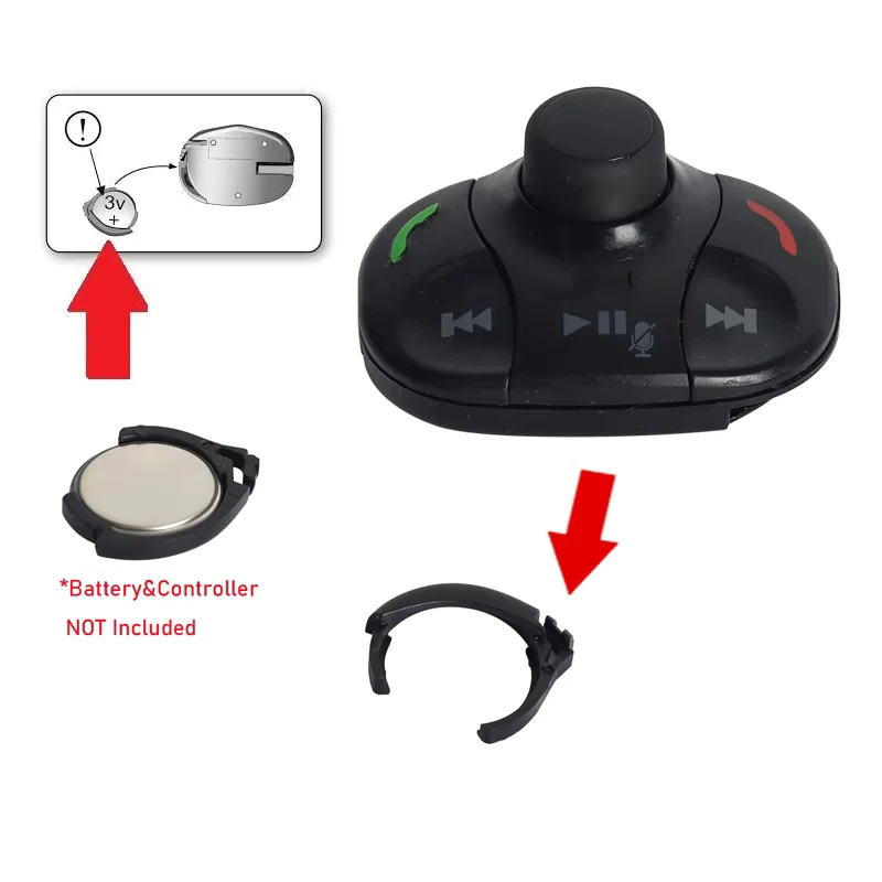 

1PC Tray For Parrot MKi9000 MKi9100 MKi9200 Outdoor Caravanning Remote Control Battery Holder Tray Clip Van Battery Accessories