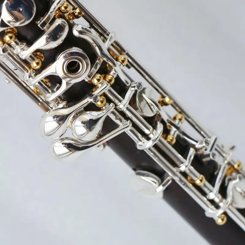 Professional C Key Oboe Double Color High Grade Oboe Instrument Semi-automatic Oboe With Reeds