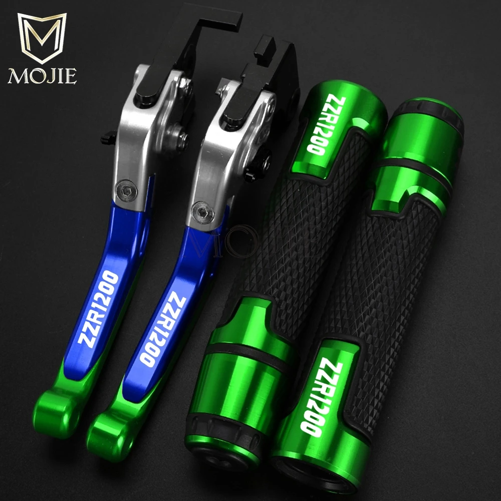 Clutch Lever Brake Lever Sets Foldable Adjustable Handle Bar Levers For Kawasaki ZZR1200 ZZR ZZ-R 1200 2002 2003 2004 2005