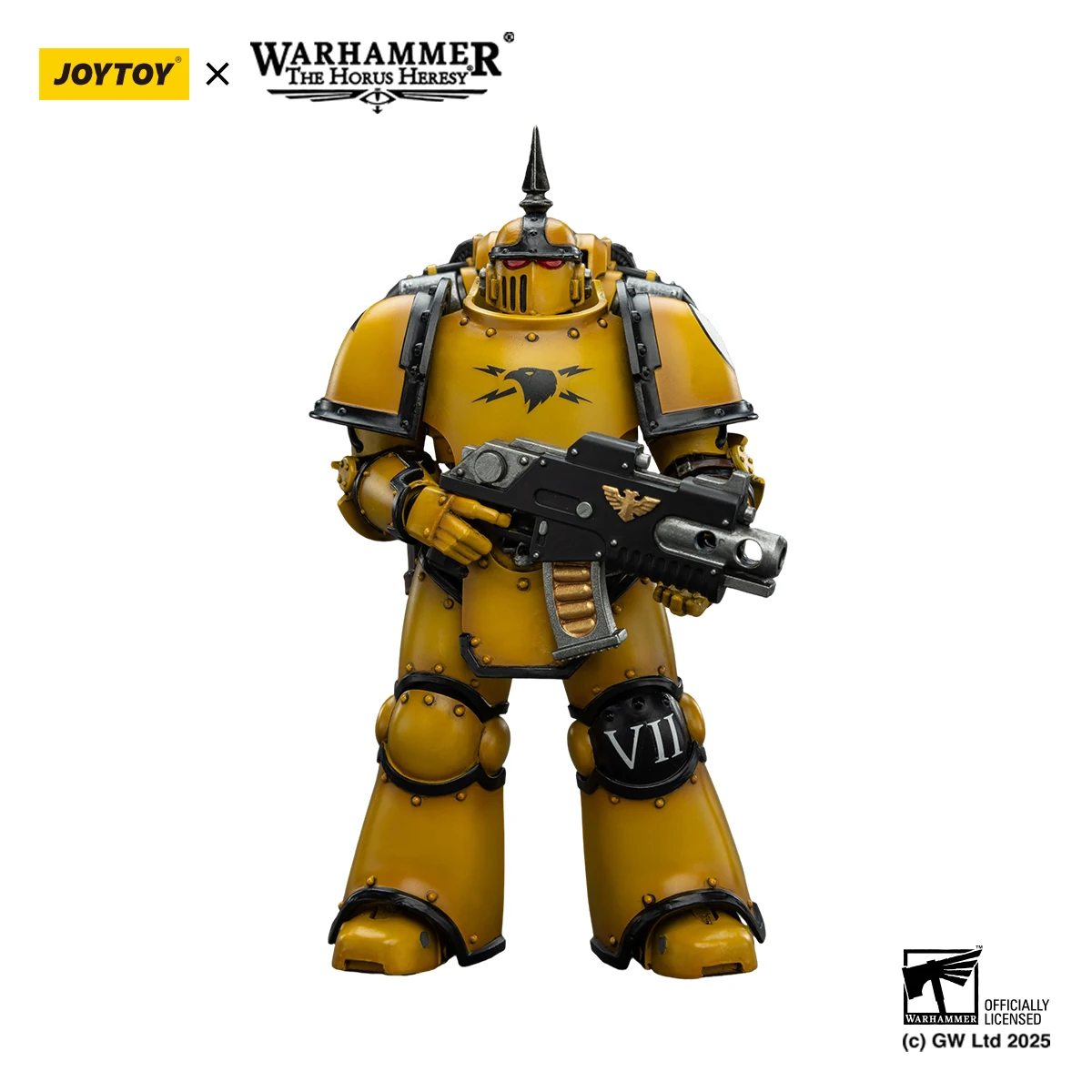 

Фигурка JOYTOY Warhammer 30K 1/18: Имперские Кулаки MK III, Тактический Легионер, Аниме-модель военного персонажа