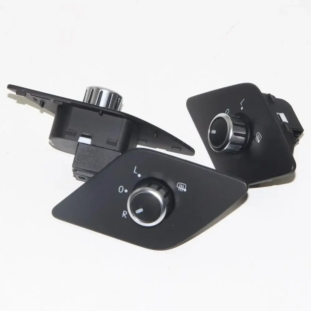 3PCS 16D959565 / 5C7 959 565 C D H F For VW Jetta MK6 Side Mirror Adjust Switch Knob W/ Heat 6 PINS 16D 959 565
