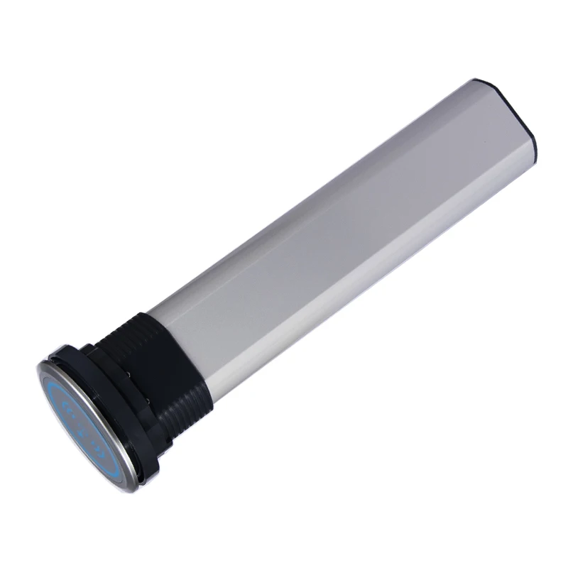 Tabletop Power Plug Socket Pop-Up Aluminum Design Plug Standards Intelligent Motorized Electric Pop up Socket