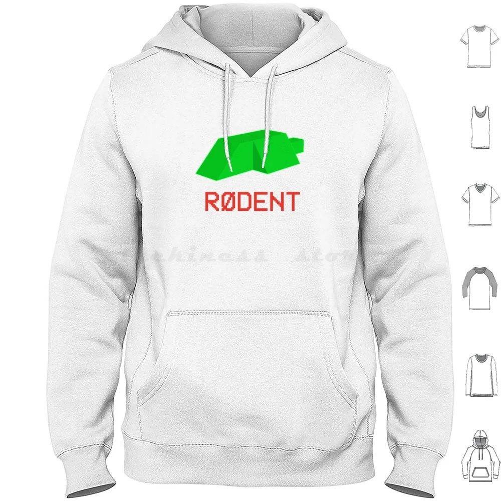 Rodent Hoodie Cotton Long Sleeve Funny Meme Ultrakill V1 V2 Gabriel Minos Prime Cancer Cancerous Tumor Florp Cancerous Rodent