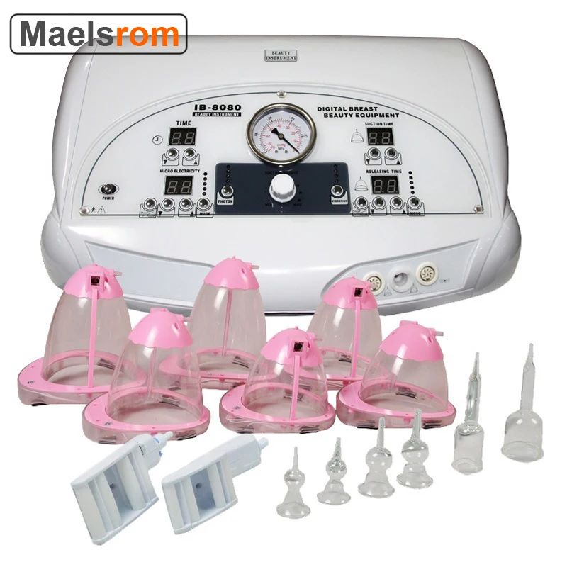 

Portable Digital Breast Enlargement Equipment Vacuum Vibration Chest Enlarge Breast & Buttock, Lift Breast, Modify Nipple