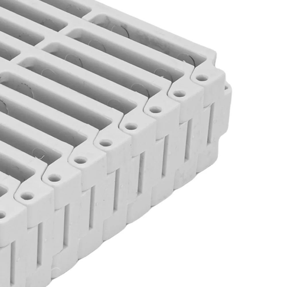 10pcs Sturdy Snap On Cable Organizing Tool Multi Hole Adjustable Wire Comb Organizer Network Cord Organizer Tool Desk Setup