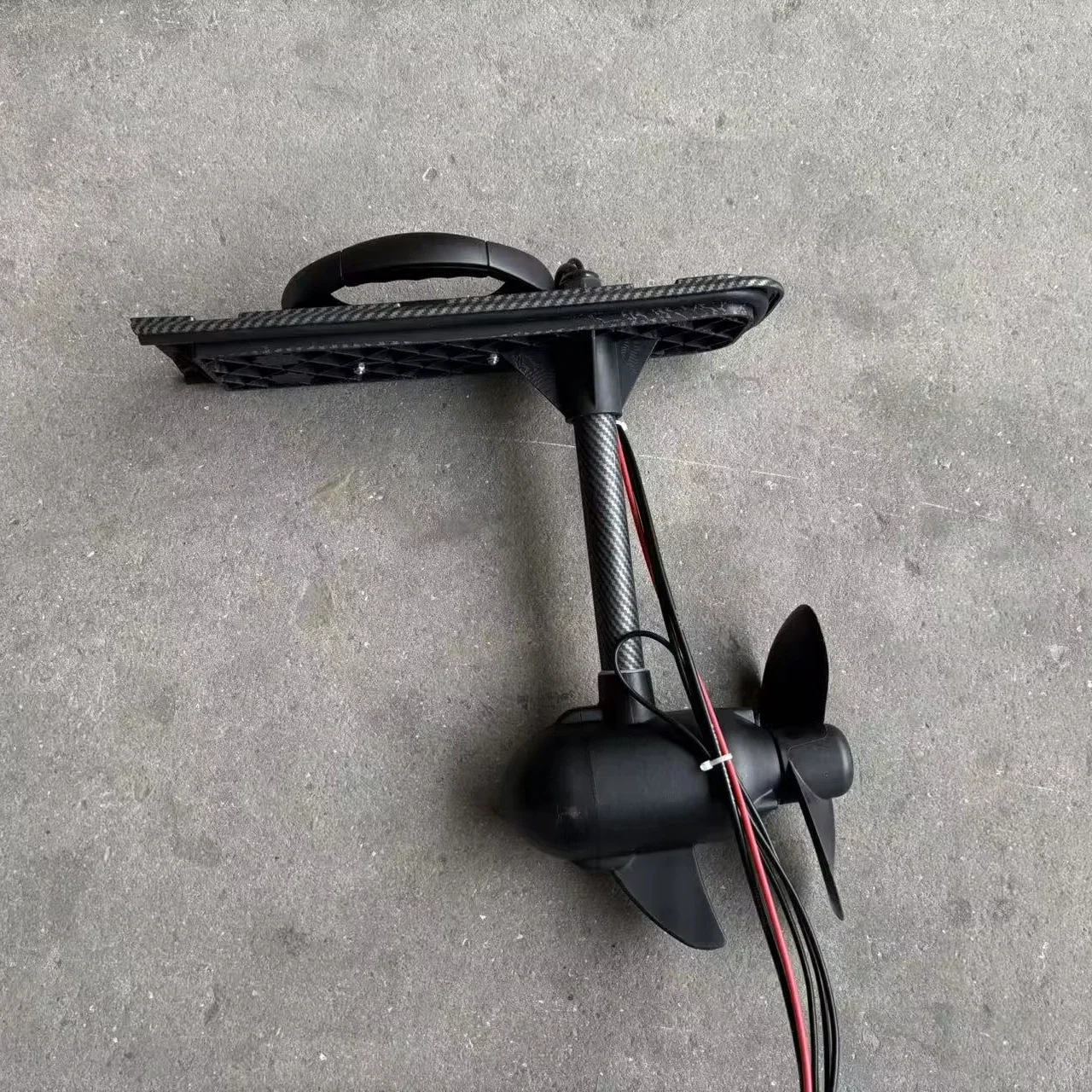 Aluminum electric trolling motor for divers' foot-operated kayaks 55LBS/65LBS 12V/24V high speed and easy operation