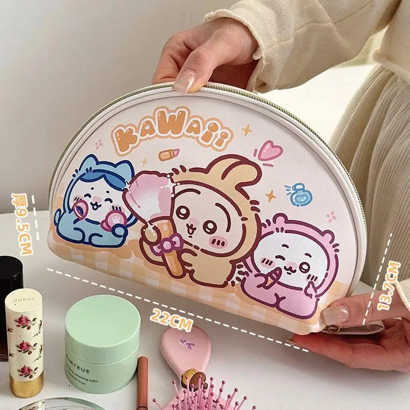 Cartoon Usagi Kosmetiktasche Niedliche Chiikawa Hachiware Wechselgeldtasche Neue Tragbare Reißverschluss-Reise-Kosmetiktasche