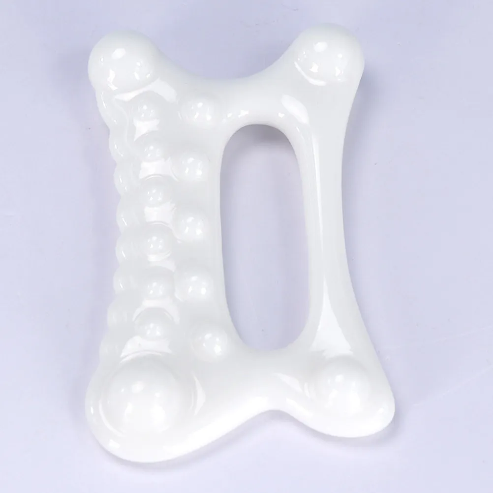 

Resin Gua Sha Board Portable Facial Massager Tool Smooth Rounded Edges for Face Body Eyes Neck Arms Legs Full Body Scraping