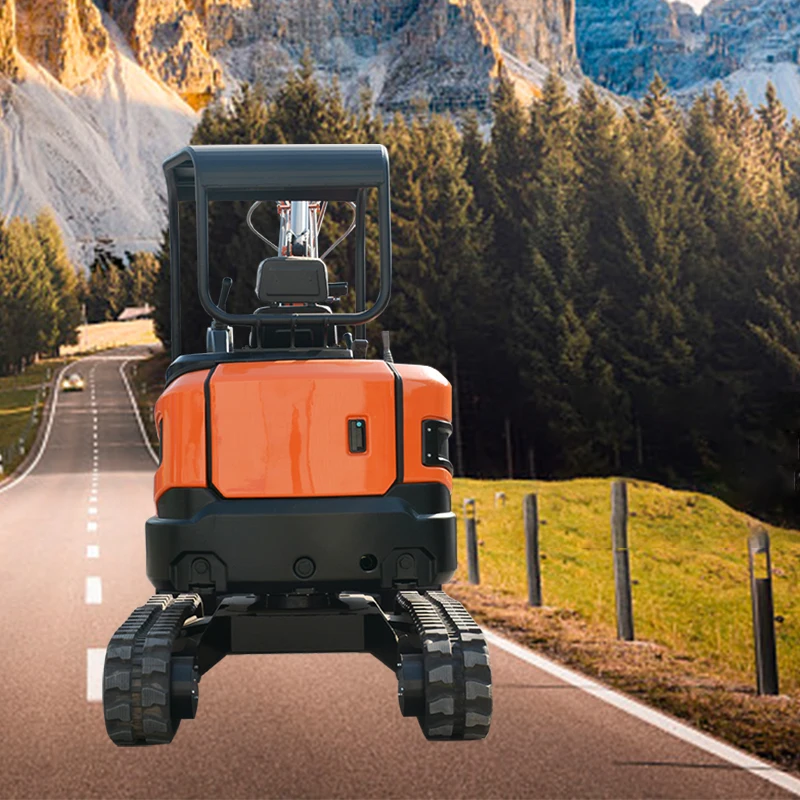 

Customized high-performance hydraulic excavator OKW30U mini excavator and multifunctional accessories suitable for small farms