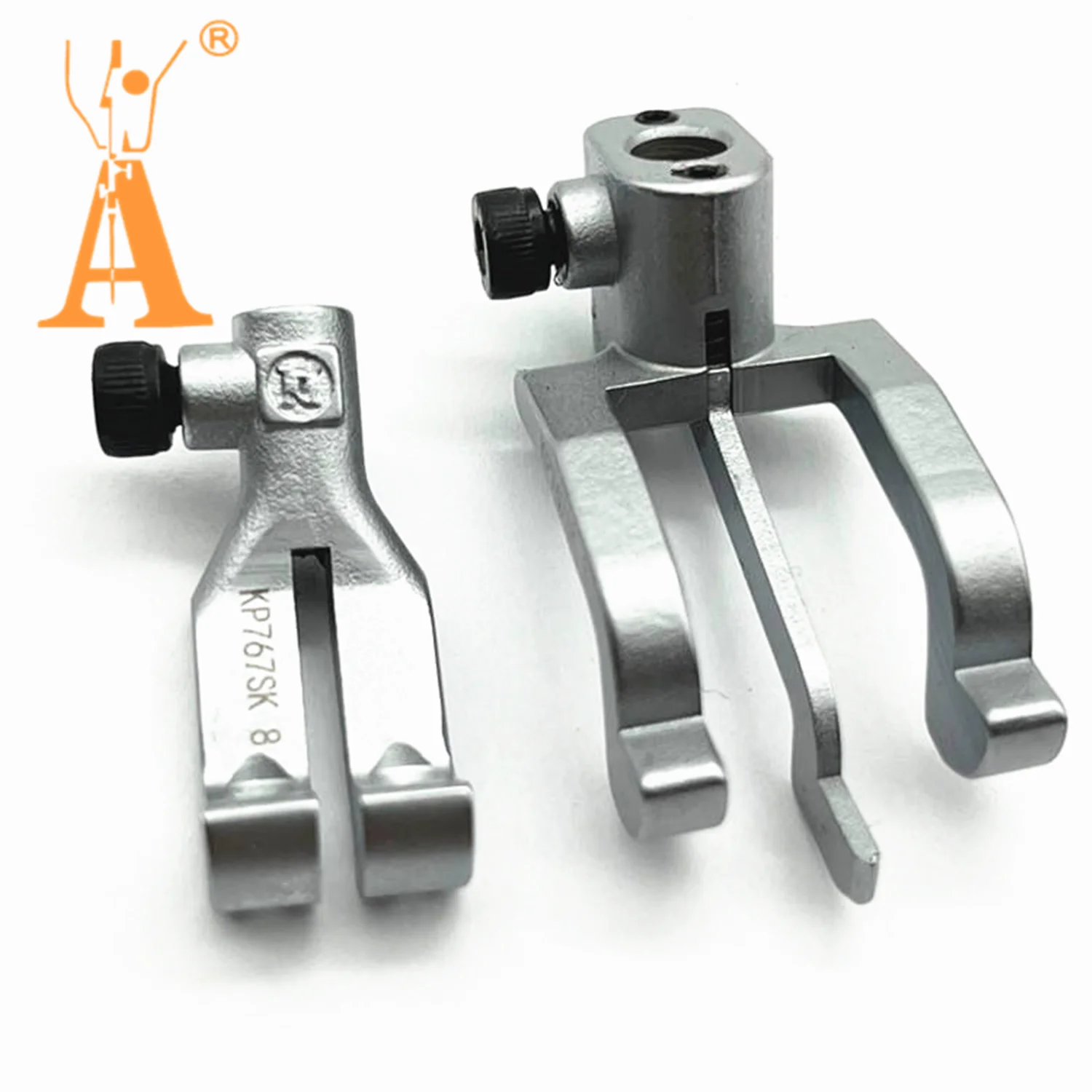 أجزاء ماكينة الخياطة Durkopp Adler Kp767sk دليل قطعة قدم الضغط في ماكينة الخياطة لـ 1767 868 ماكينة خياطة بإبرة مزدوجة فولاذ جديد #1