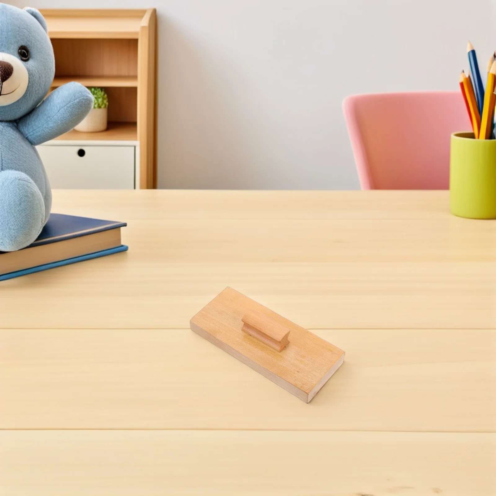 

4Pcs Wooden Sandpaper Professional Orff Music Instrument for Kids Sturdy Handle Design Ideal for Early Childhood