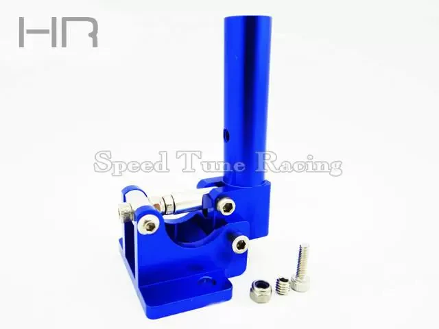 Hot Racing SPN38SD06 Blue Aluminum Adjustable 5mm Bearing Stinger Drive for Traxxas Spartan/Spartan SR