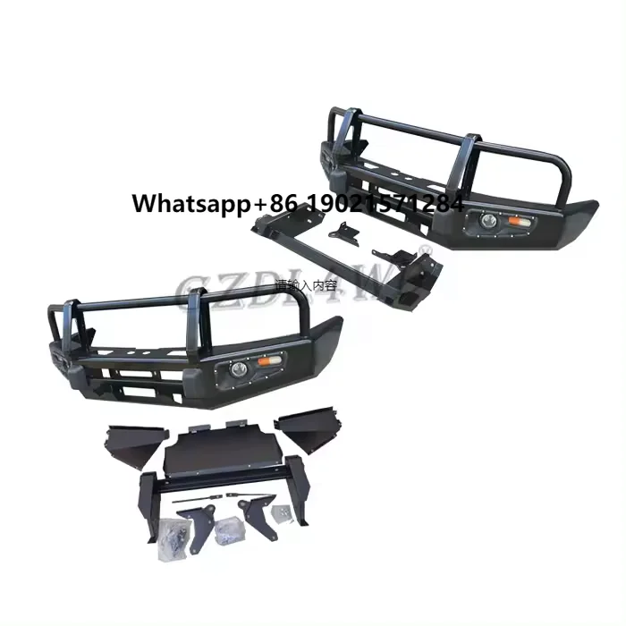 

4x4 Accessories Auto Parts Steel Front Bumper Kits for Land Cruiser Prado FJ120 Auto Exterior Accessories