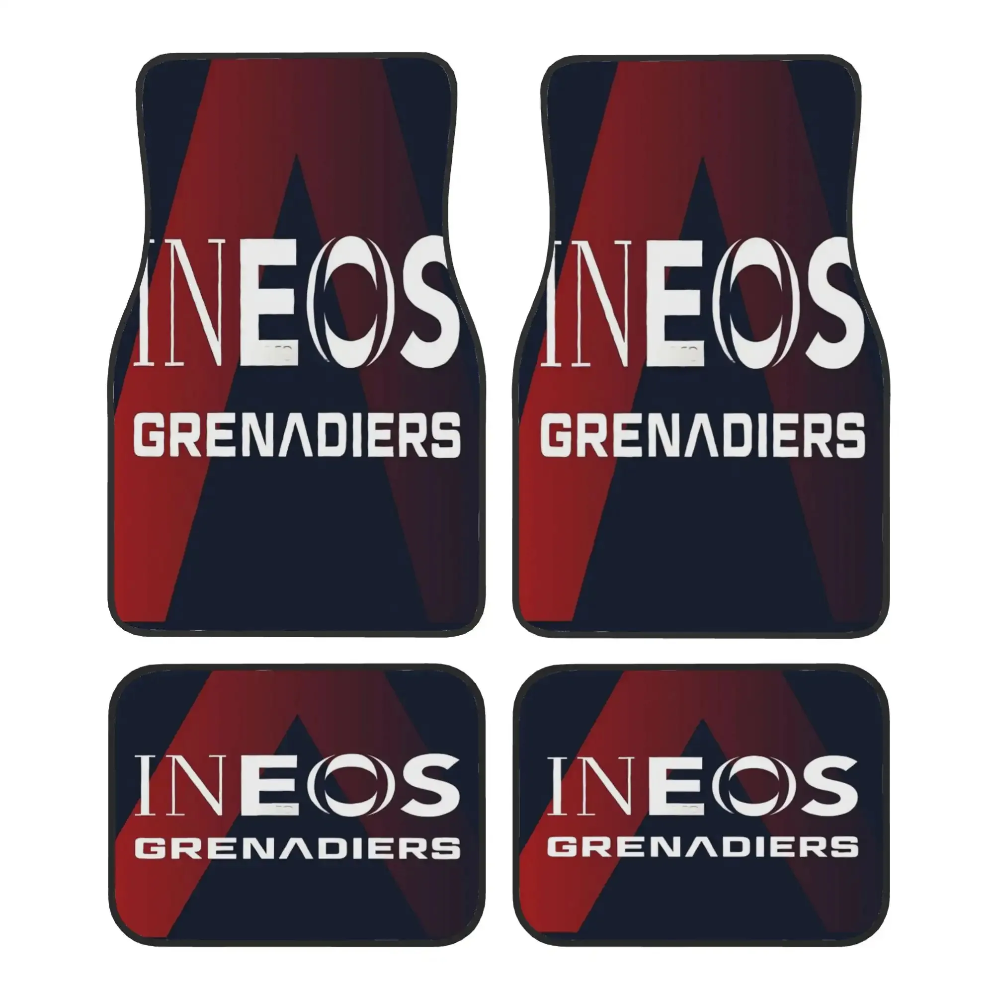 Inelis GRENADIERS Blue Label Floor Mats Set Of Four- Suitable For All Vehicles- Ideal For Car Enthusiasts And Gifts