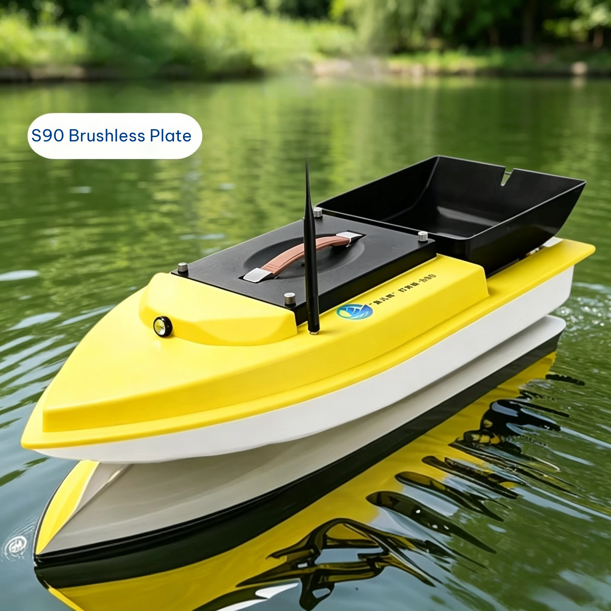 Fishing Hook - Yuerlang S90 Remote Control Bait Boat
