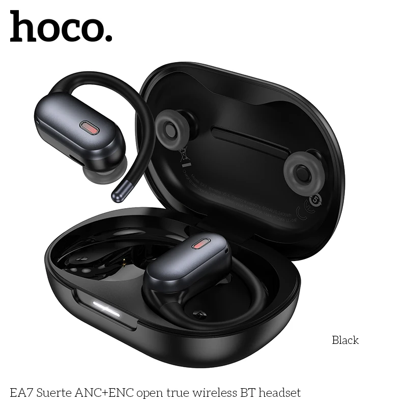 HOCO EA7 OWS Open-back ANC+ENC True Wireless Bluetooth Headset Comfortable to wear Music Sports Headphone for iphone Android