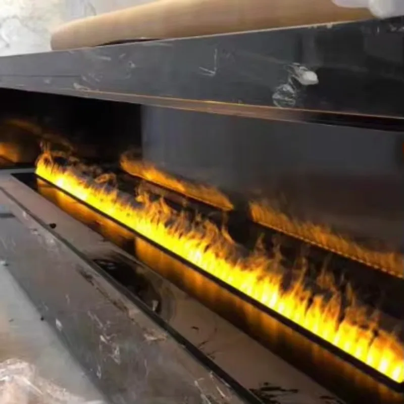 

Modern Living Room Electric Fireplace Factory Outlet Water Vapor Insert Steel Material Remote Control Easy Modern Decoration